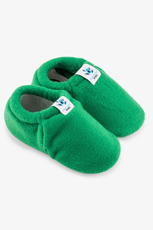 Polar Fleece Yeşil Polar Barefoot Patik 2