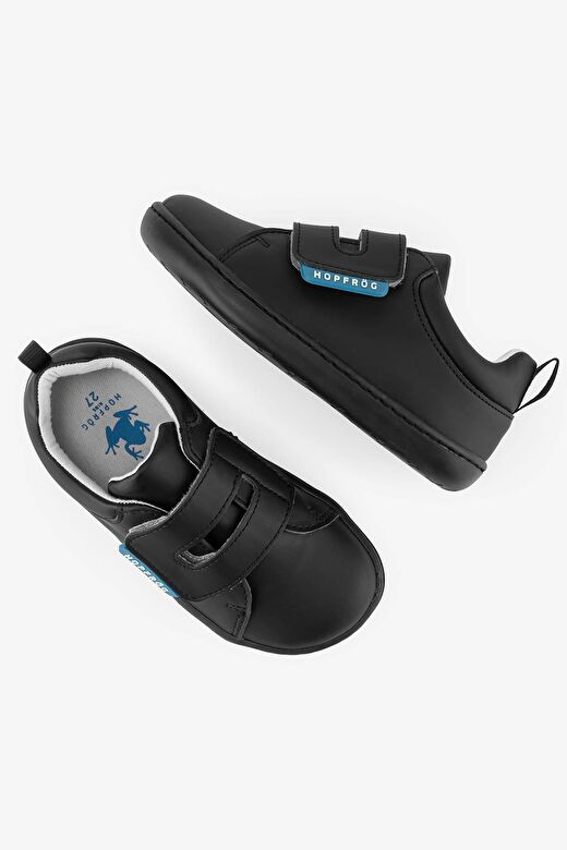 Smart Walker Casual Süper Mat Siyah Barefoot Çocuk Ayakkabı 2
