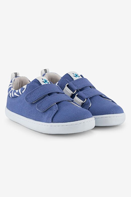 Smart Walker Recycled Canvas Eco Menekşe Barefoot Çocuk Ayakkabı 1