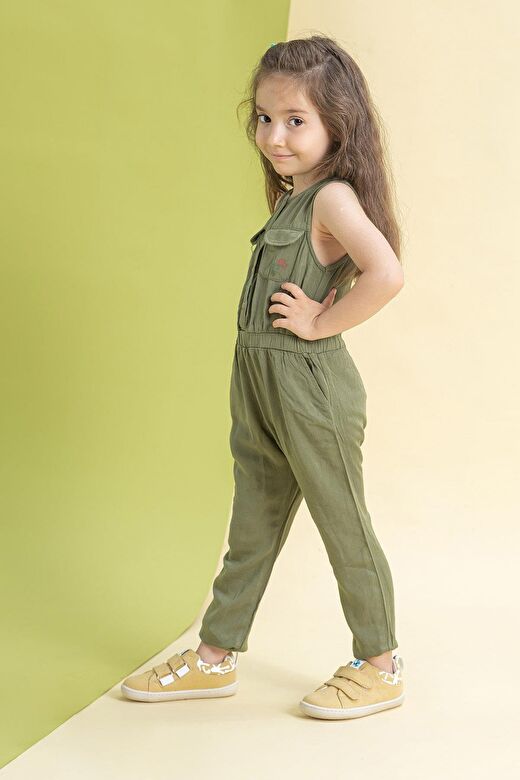 Smart Walker Recycled Canvas Eco Sarı Barefoot Çocuk Ayakkabı 4