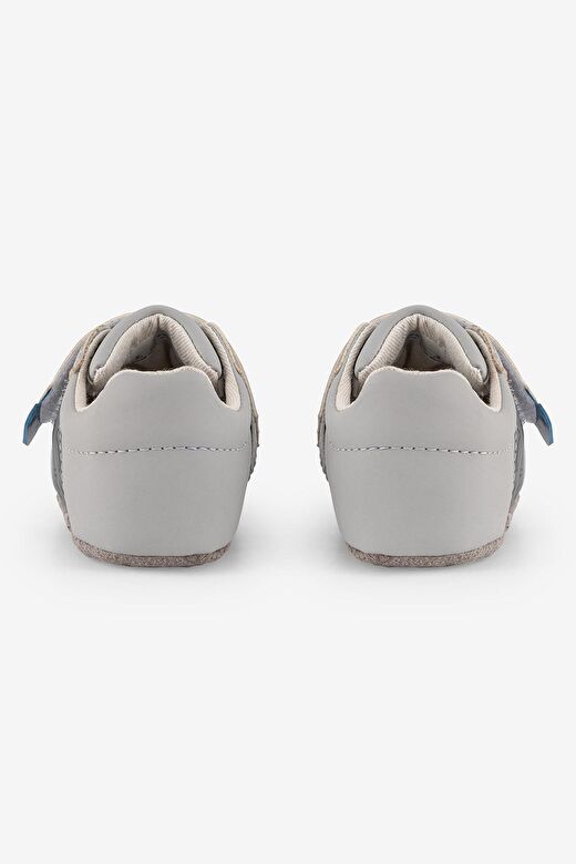 ⁠Smart Walker First Prime Super Mat Havalı Gri Barefoot İlk Adım Bebek Ayakkabı 4