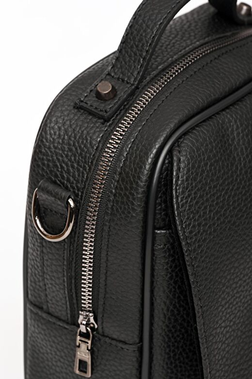 Erkek Basic Portföy Çanta Floater Desen Siyah 116011 3