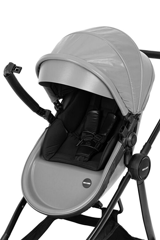 Wellgro Capella Travel Sistem Bebek Arabası Gri 3