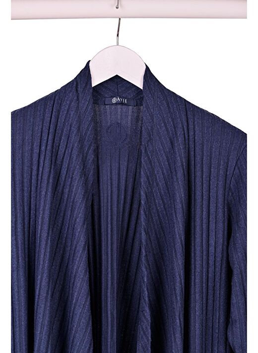 WINTER  LOUNGEWEAR UZUN HIRKA LACİVERT 2