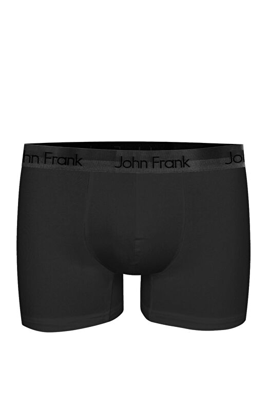 JOH FRANK PREMIUM BLACK BOXER SİYAH-GRİ 1