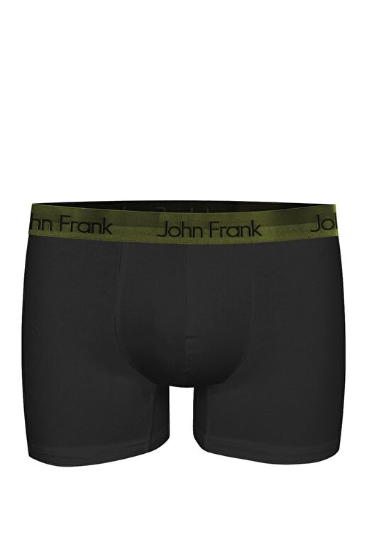 JOH FRANK PREMIUM BLACK BOXER SİYAH-HAKİ 1