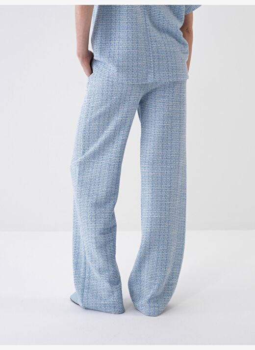 Mavi Oversize Pamuklu Sweat Pantolon 3