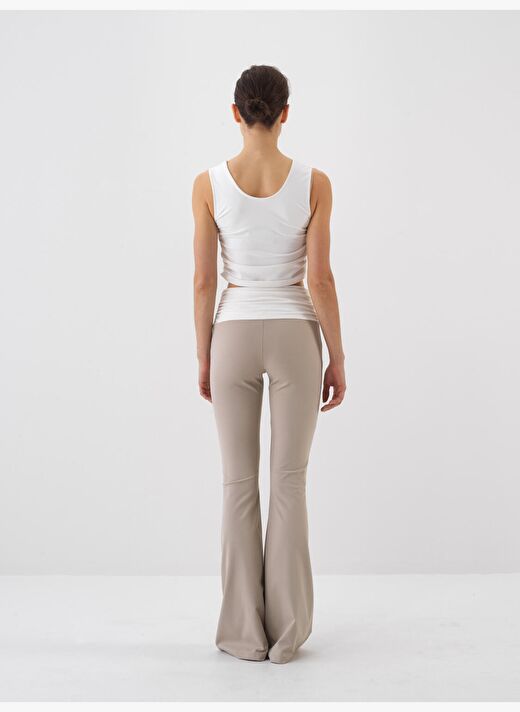 Beyaz Slim Fit  Atlet 4