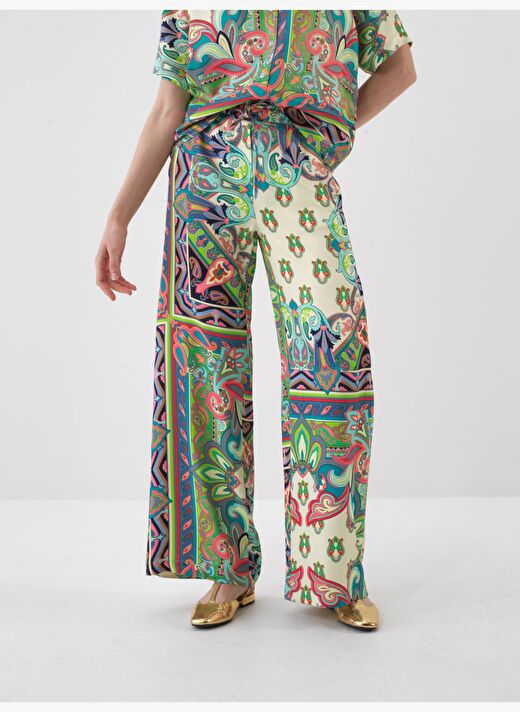 Yeşil Oversize  Pantolon 1