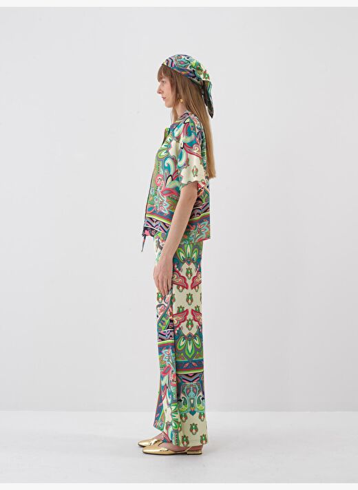 Yeşil Oversize  Pantolon 3