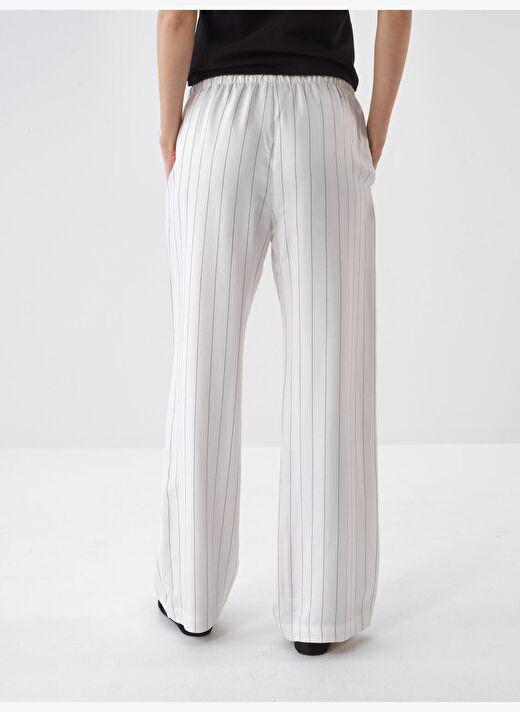 Beyaz Oversize  Pantolon 4