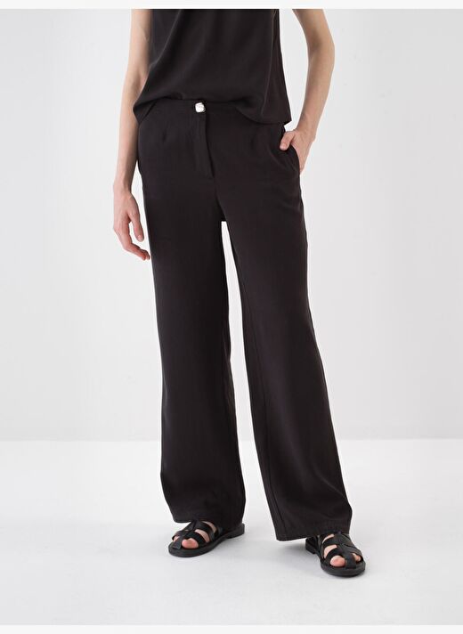 Siyah Oversize Pantolon 1