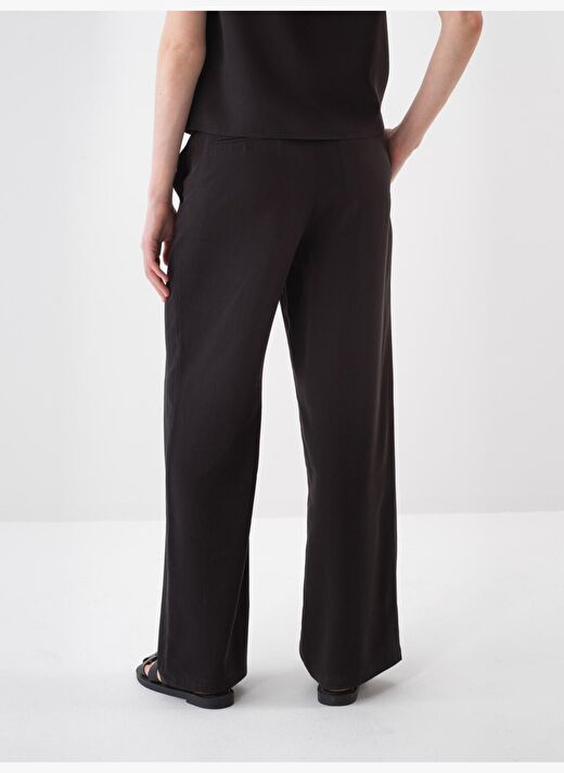 Siyah Oversize Pantolon 4