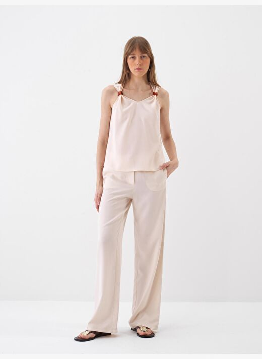 Naturel Oversize Pantolon 2