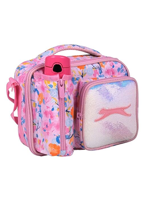 Me Çanta Pembe Slazenger Kids Kız Çocuk Beslenme Çantası - Matara Cepli 1