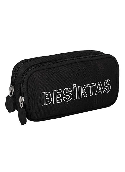 Me Çanta Beşiktaş Crack İki Gözlü Kalemlik - Erkek - Siyah 1