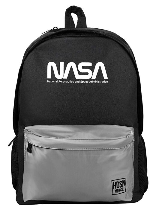 Me Çanta Nasa Gümüş Cep Detaylı Okul ve Günlük Sırt Çantası 1