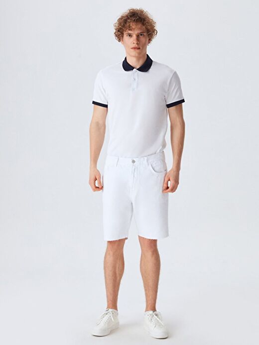 Stephano Regular Jean Bermuda 1
