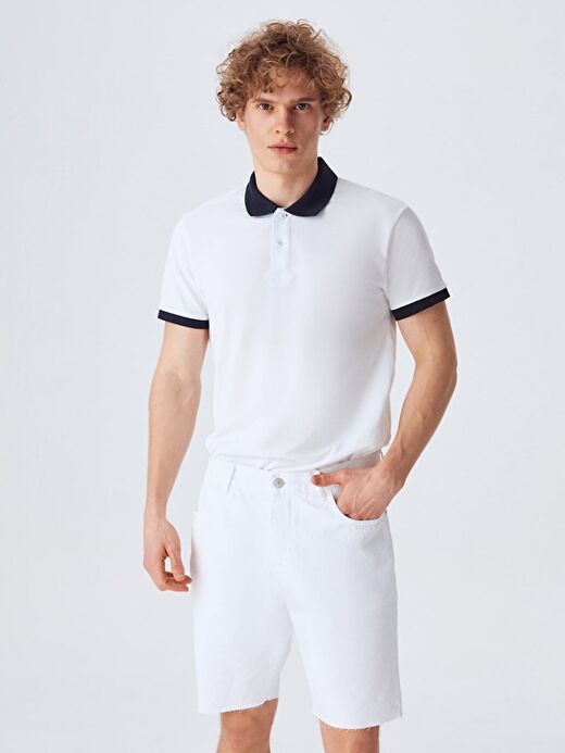 Stephano Regular Jean Bermuda 2