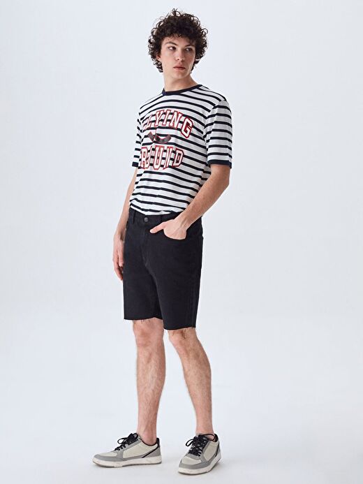 Stephano Regular Jean Bermuda 1