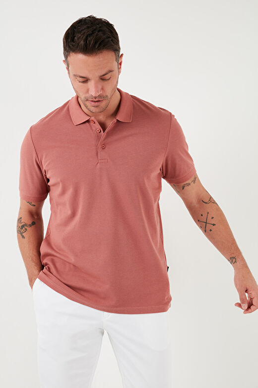 Buratti % 100 Pamuk Regular Fit Düğmeli Polo Yaka T Shirt Erkek 5902127 2