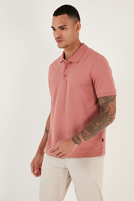 Buratti % 100 Pamuk Regular Fit Düğmeli Polo Yaka T Shirt Erkek POLO YAKA T SHİRT 5902127 2