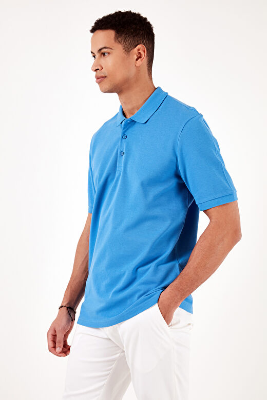 Buratti % 100 Pamuk Regular Fit Düğmeli Polo Yaka T Shirt Erkek 5902127 2