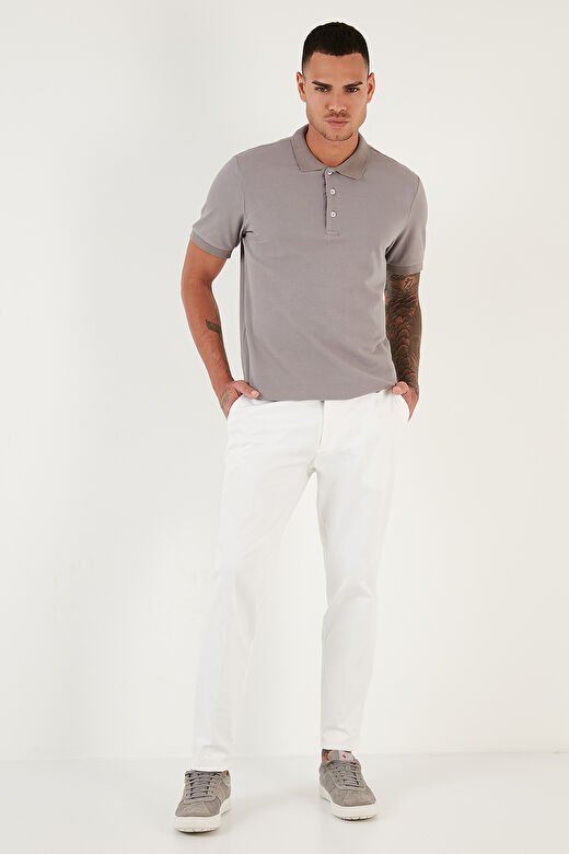 Buratti % 100 Pamuk Regular Fit Düğmeli Polo Yaka T Shirt Erkek POLO YAKA T SHİRT 5902127 4