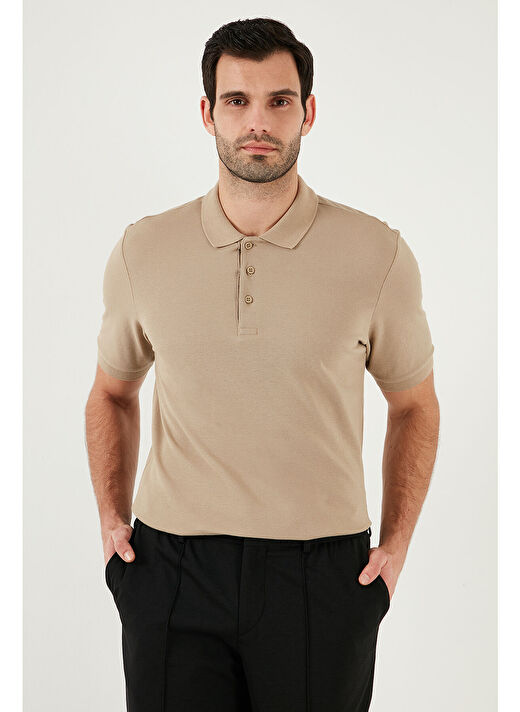 Buratti Pamuklu Regular Fit Düğmeli Polo Yaka T Shirt Erkek POLO YAKA T SHİRT 5902127 3