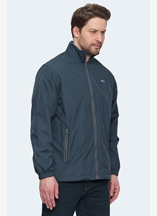 Slazenger RAREN Erkek Yağmurluk Petrol 3