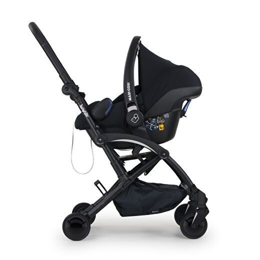 Bumprider Connect 3 Bebek Arabası Black-Black / Cabriofix Oto Koltuğu Essential Black 4
