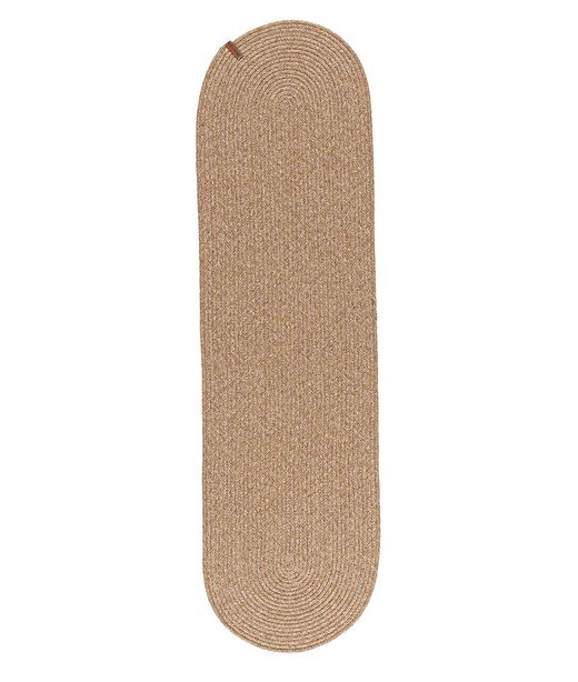 Cesta Amerikan Servis El Yapımı Pamuklu Natural Jüt Örme Düz Runner 37x136cm 9029 2