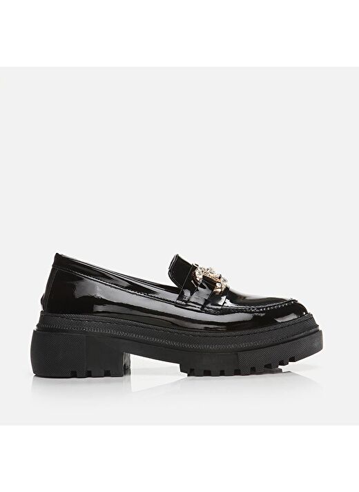Siyah Kadın Loafer  1