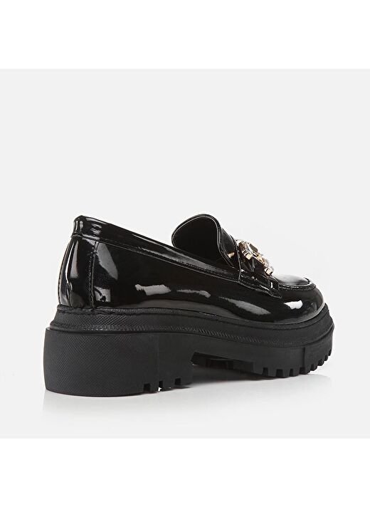 Siyah Kadın Loafer  3