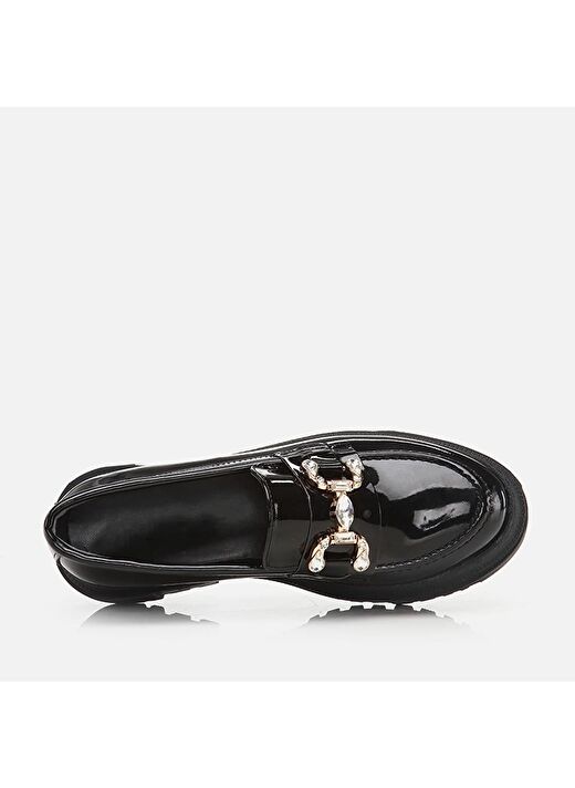 Siyah Kadın Loafer  4