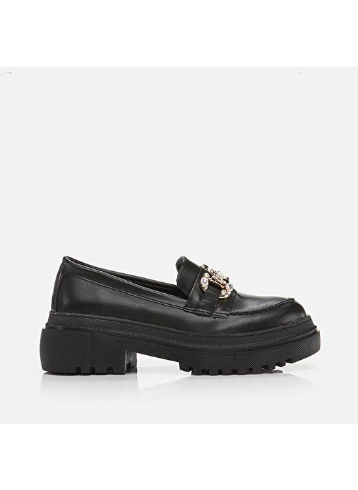 Yaya by Hotiç Siyah Kadın Loafer 01AYY282130A100 1