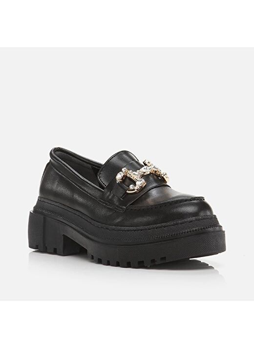 Yaya by Hotiç Siyah Kadın Loafer 01AYY282130A100 2