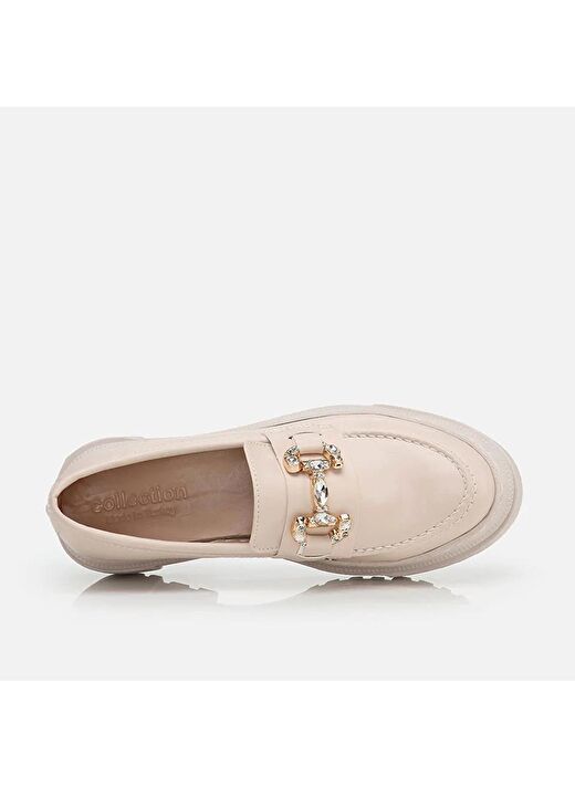 Bej Kadın Loafer   2