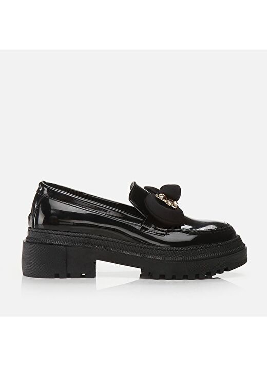 Siyah Kadın Loafer 1