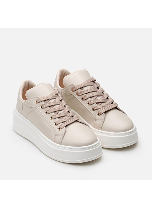 Yaya by Hotiç Bej Kadın Sneaker 01AYY299030A310 2
