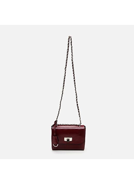 Bordo Kadın Mini (Çapraz) Çanta 2