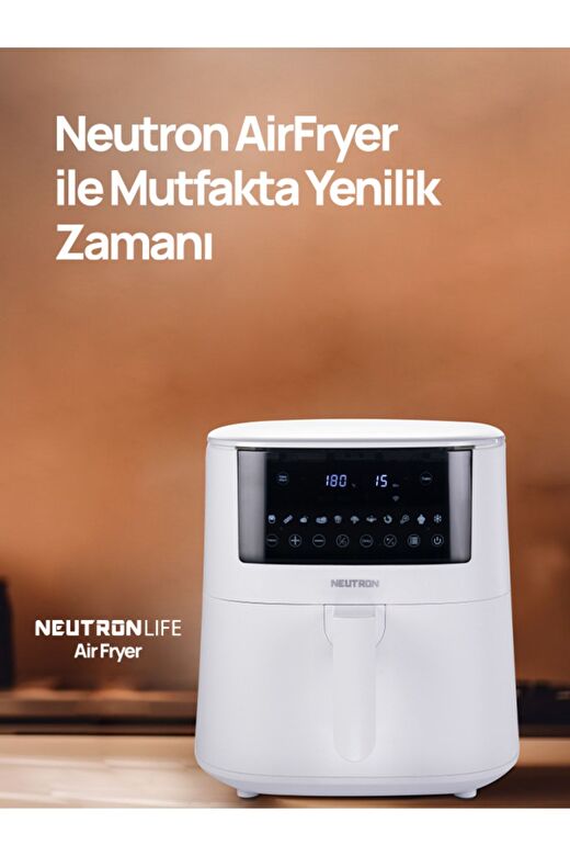 Smart Air Fryer Pro Akıllı Fritöz 7.3 Litre Xxl Air Fryer 2