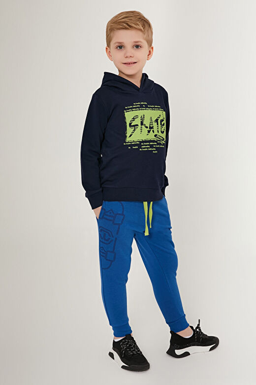 Rolypoly Skate Lacivert Erkek Çocuk Eşofman Takımı 1