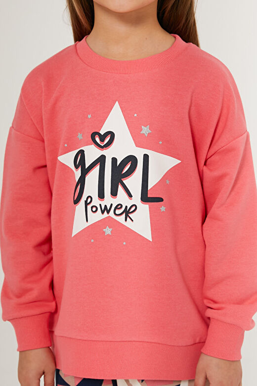 Rolypoly Girl Powers Pembe Kız Çocuk Eşofman Takımı 4
