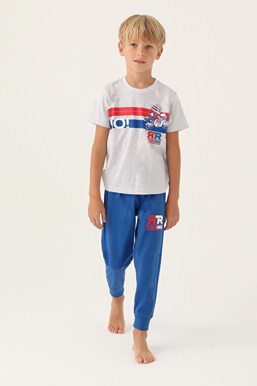 RolyPoly Go Kar Melanj Erkek Çocuk Pijama Takımı 3