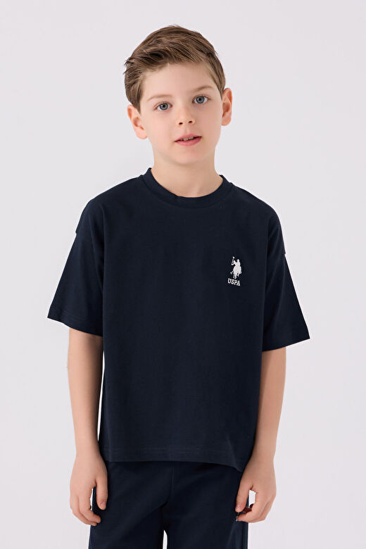 U.S. Polo Assn Erkek Çocuk Lacivert  Bermuda Takımı 2