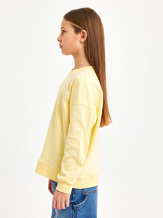 Sarı Sweatshırt 4