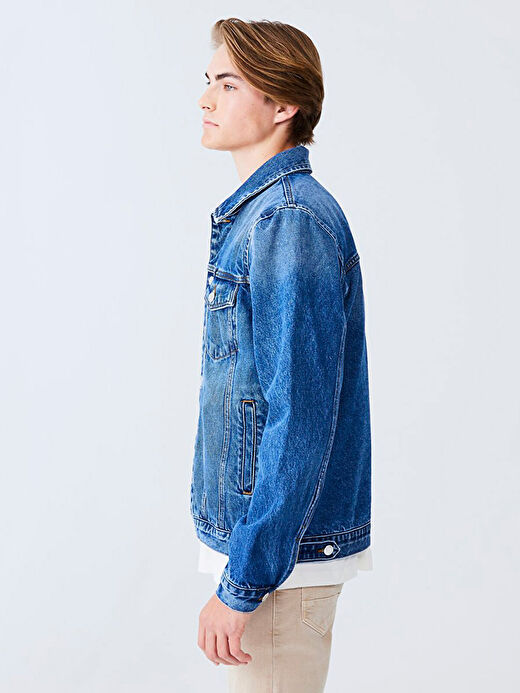 Sımeon Slim Jean Ceket 4