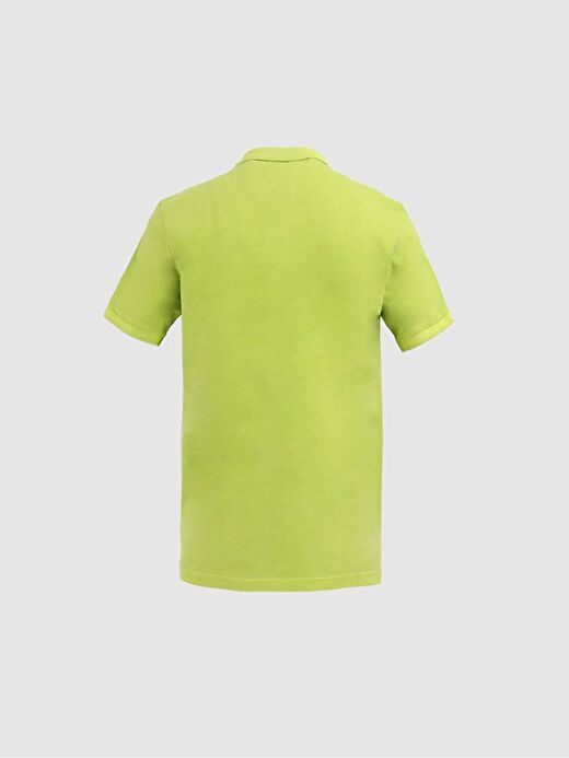 Soluk Efektli Polo Yaka T-shırt 2