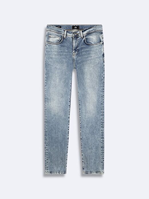 Sawyer Y Normal Bel Dar Paça Slim Jean Pantolon 1